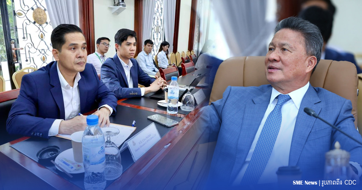 ឯកឧត្តម ស៊ុន ចាន់ថុល ពិភាក្សាលើបច្ចុប្បន្នភាព និងវឌ្ឍនភាពគម្រោងអភិវឌ្ឍន៍មជ្ឈមណ្ឌលភស្តុភារកម្មភ្នំពេញ