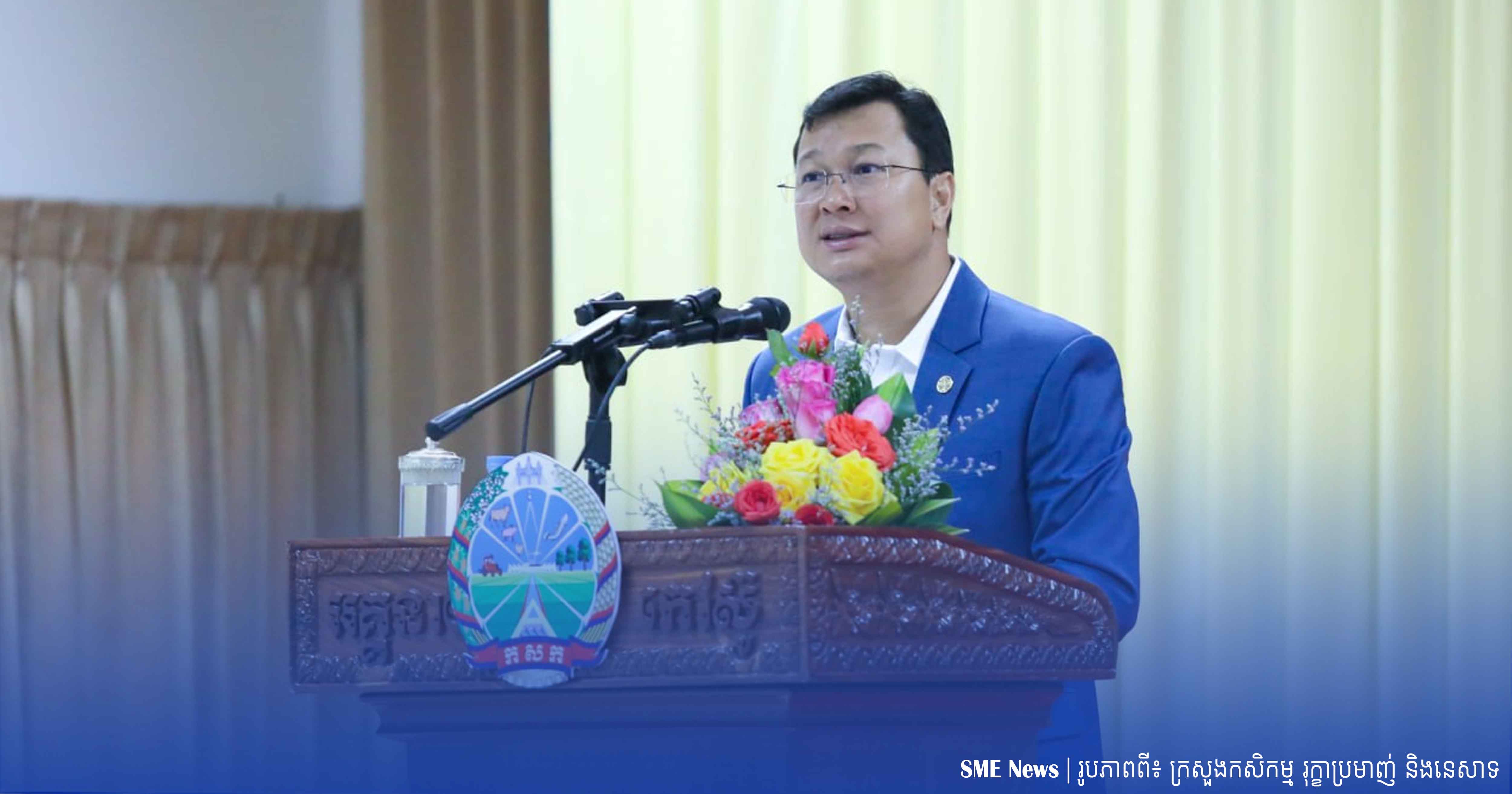 រដ្ឋមន្ត្រីកសិកម្ម ជំរុញឱ្យសិក្សាពីទីផ្សារ និងការកាត់បន្ថយថ្លៃដើមផលិតដំណាំកៅស៊ូ ដើម្បីផ្តល់ផលចំណេញដល់ពលរដ្ឋ