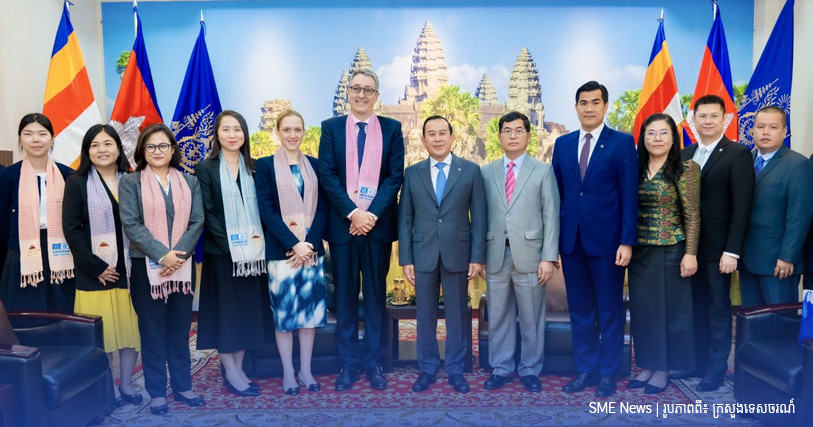 ក្រុមហ៊ុន VISA Worldwide Pte. Limited បេ្តជ្ញាគាំទ្រគម្រោង «អភិវឌ្ឍន៍ប្រព័ន្ធទេសចរណ៍វៃឆ្លាត»