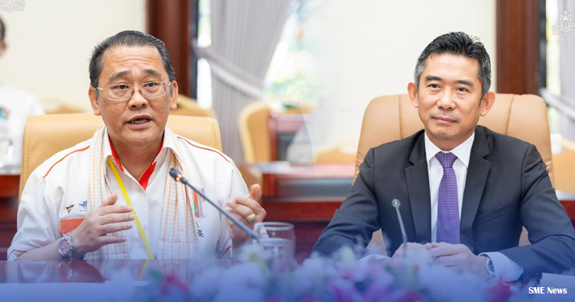 CDC ជួបពិភាក្សាជាមួយវិនិយោគិនចិន និងម៉ាទ្បេស៊ី ដែលមានអាជីវកម្មក្នុងវិស័យកម្មន្ដសាល ខ្សែច្រវាក់ផ្គត់ផ្គង់ និងគ្រឿងម៉ាស៊ីនឆ្លាតវៃ 